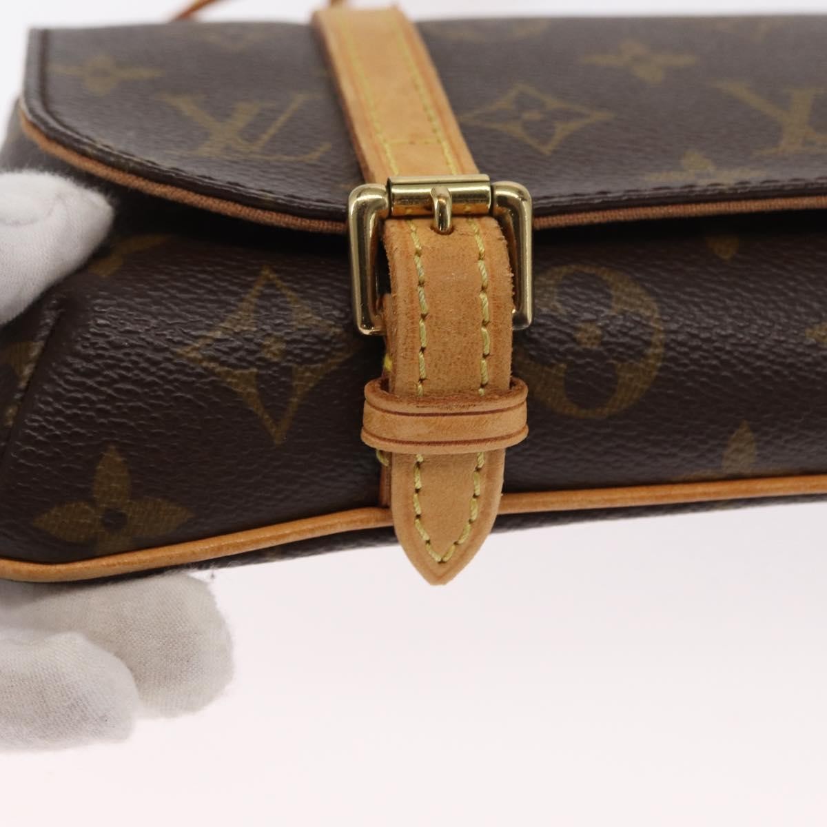 Louis Vuitton Marelle Waist Monogram Canvas, Brown, Canvas, Clutch