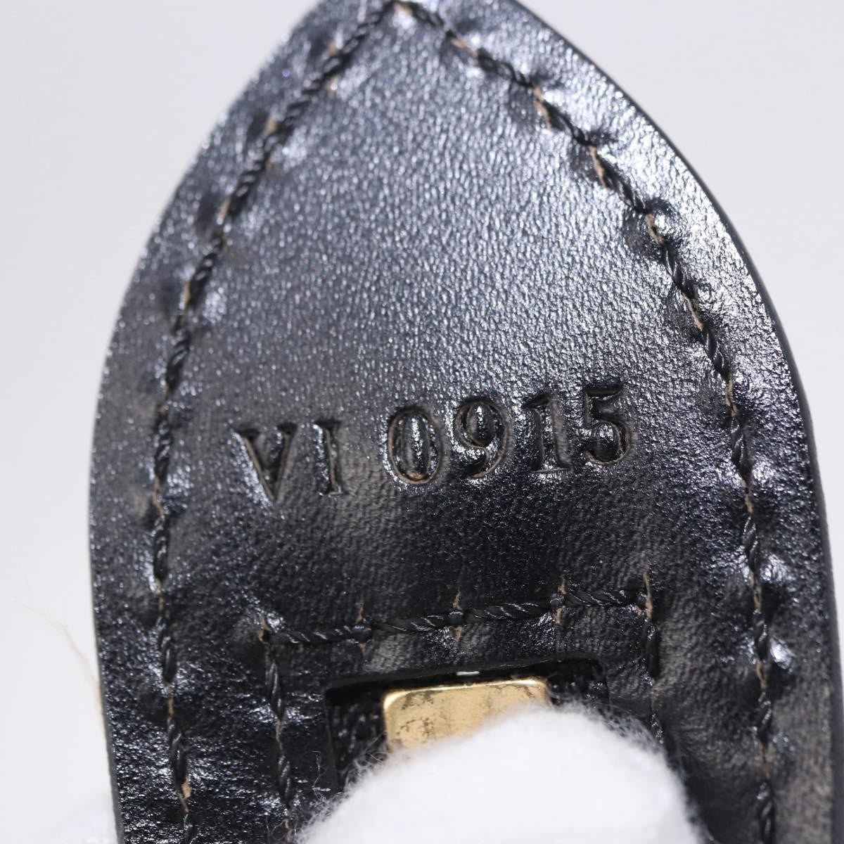 Louis Vuitton Saint Jacques Leather, Black, Leather, Shoulder Bag