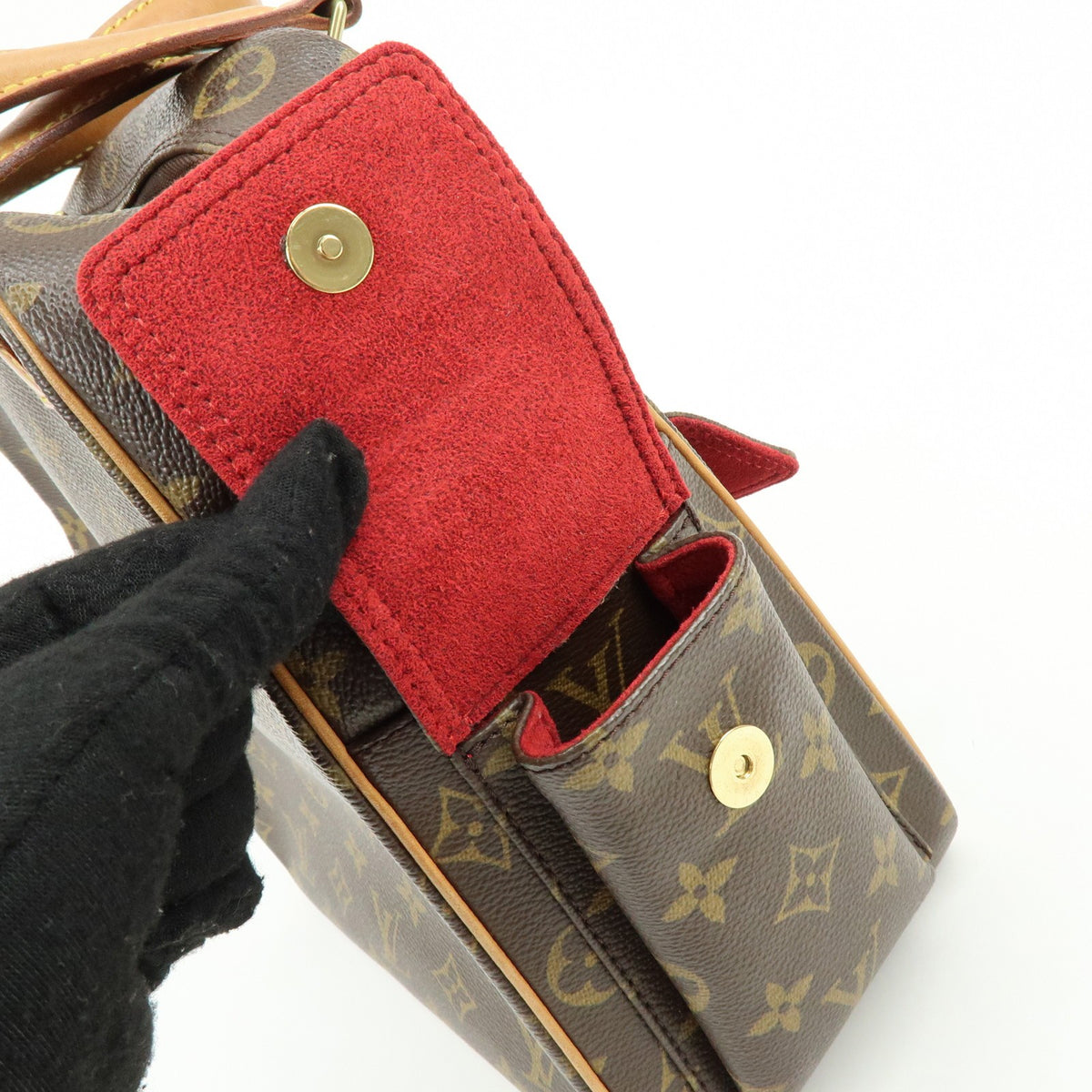 Louis Vuitton Excentri-Cite Monogram Canvas, Brown, Canvas, Handbag
