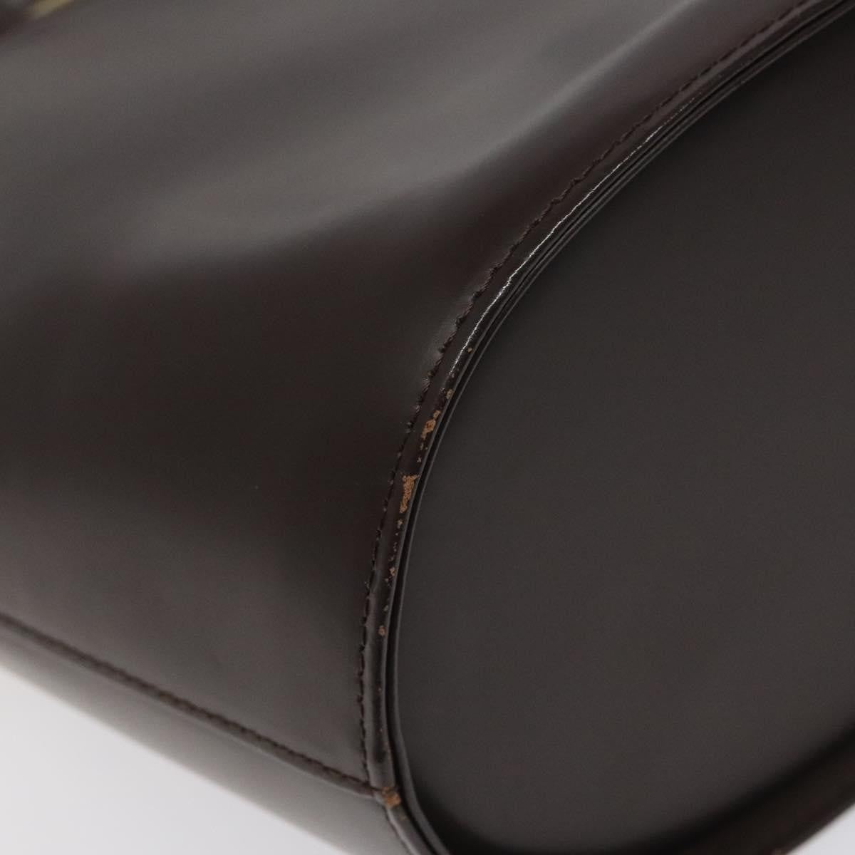Burberry Nova check Leather, Brown, Leather, Handbag