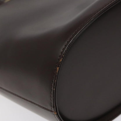 Burberry Nova check Leather, Brown, Leather, Handbag