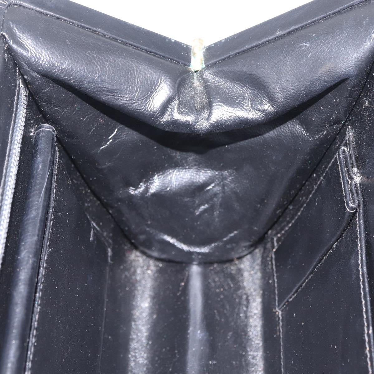 Gucci Vintage Leather, Black, Leather, Tote Bag