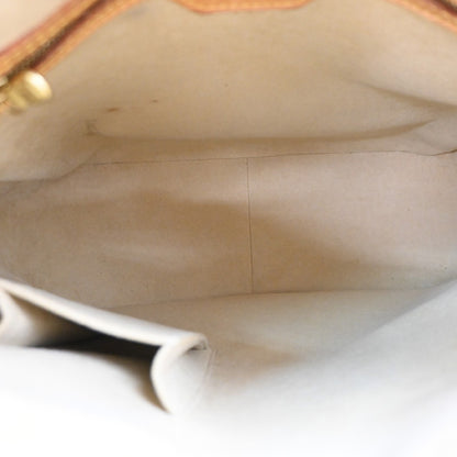 Louis Vuitton Looping Monogram Canvas, Brown, Canvas, Handbag