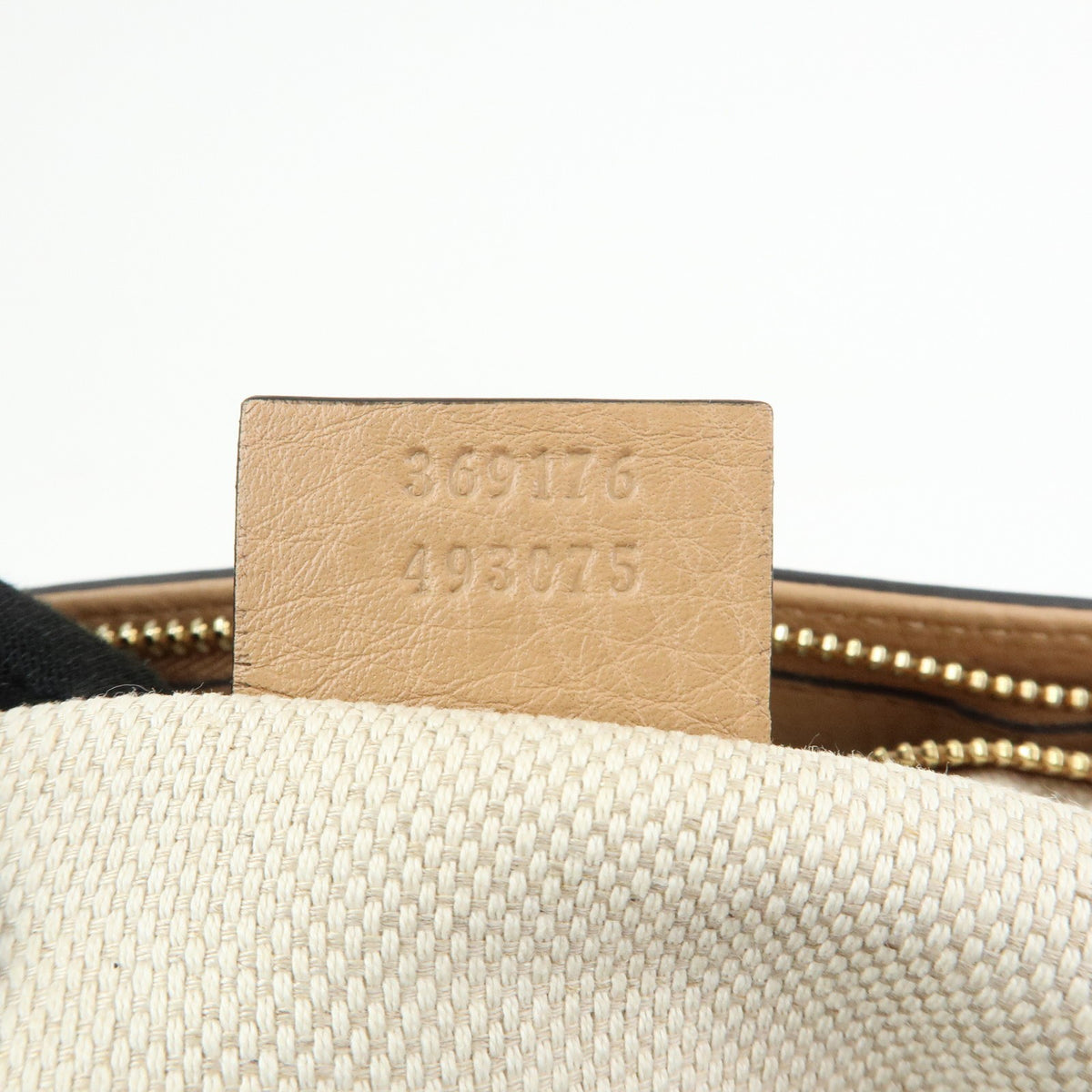 Gucci Soho Working Leather, Beige, Leather, Tote Bag