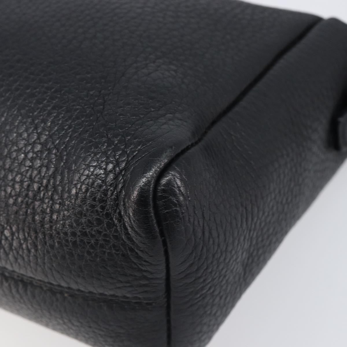 Burberry Shoulder Leather, Black, Leather, Shoulder Bag