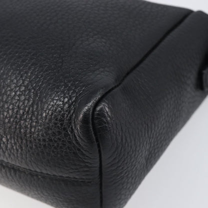 Burberry Shoulder Leather, Black, Leather, Shoulder Bag