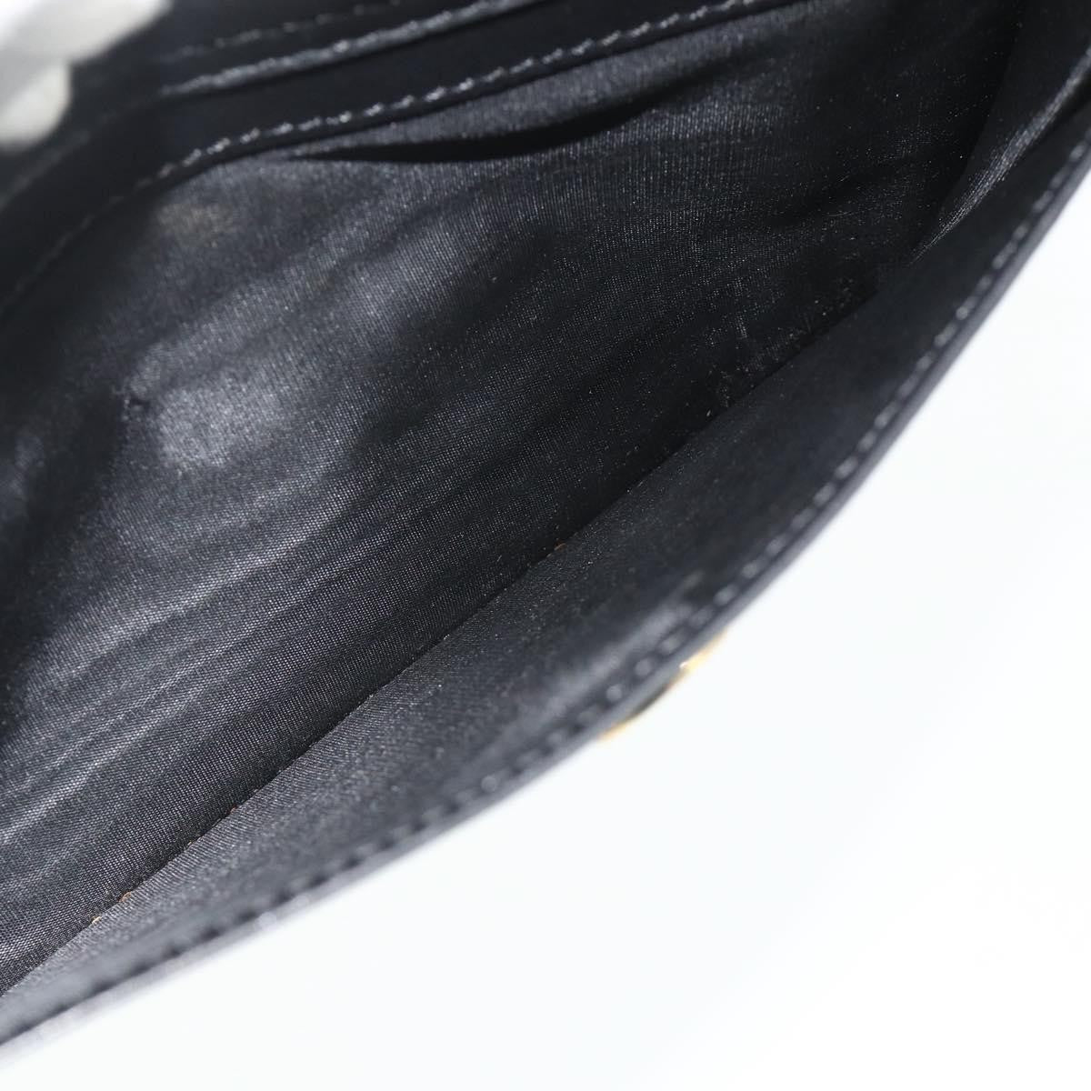 Celine Zip Clutch Leather, Black, Leather, Clutch