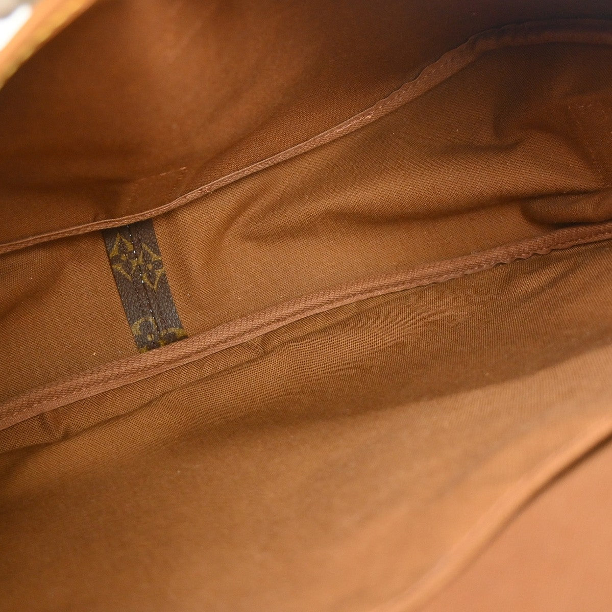 Louis Vuitton Saumur Monogram, Brown, Canvas, Shoulder Bag
