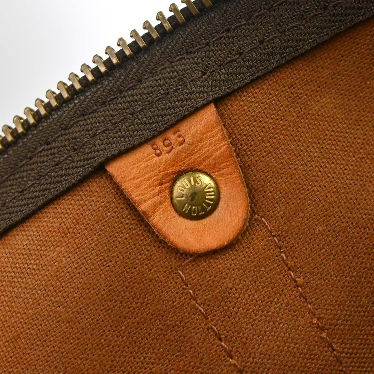Louis Vuitton Keepall Monogram Canvas, Brown, Canvas, Travel Bag