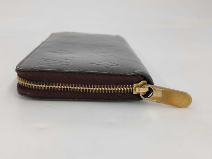 Louis Vuitton Zippy Organizer Epi Leather, Burgundy, Leather, Wallet