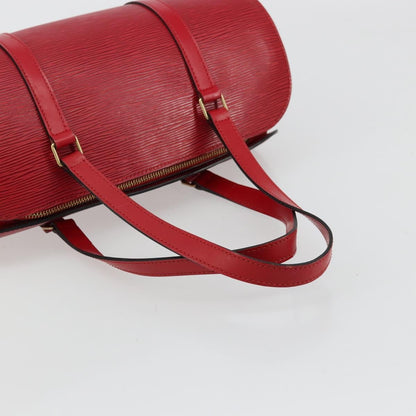 Louis Vuitton Soufflot Epi Leather, Red, Leather, Tote Bag