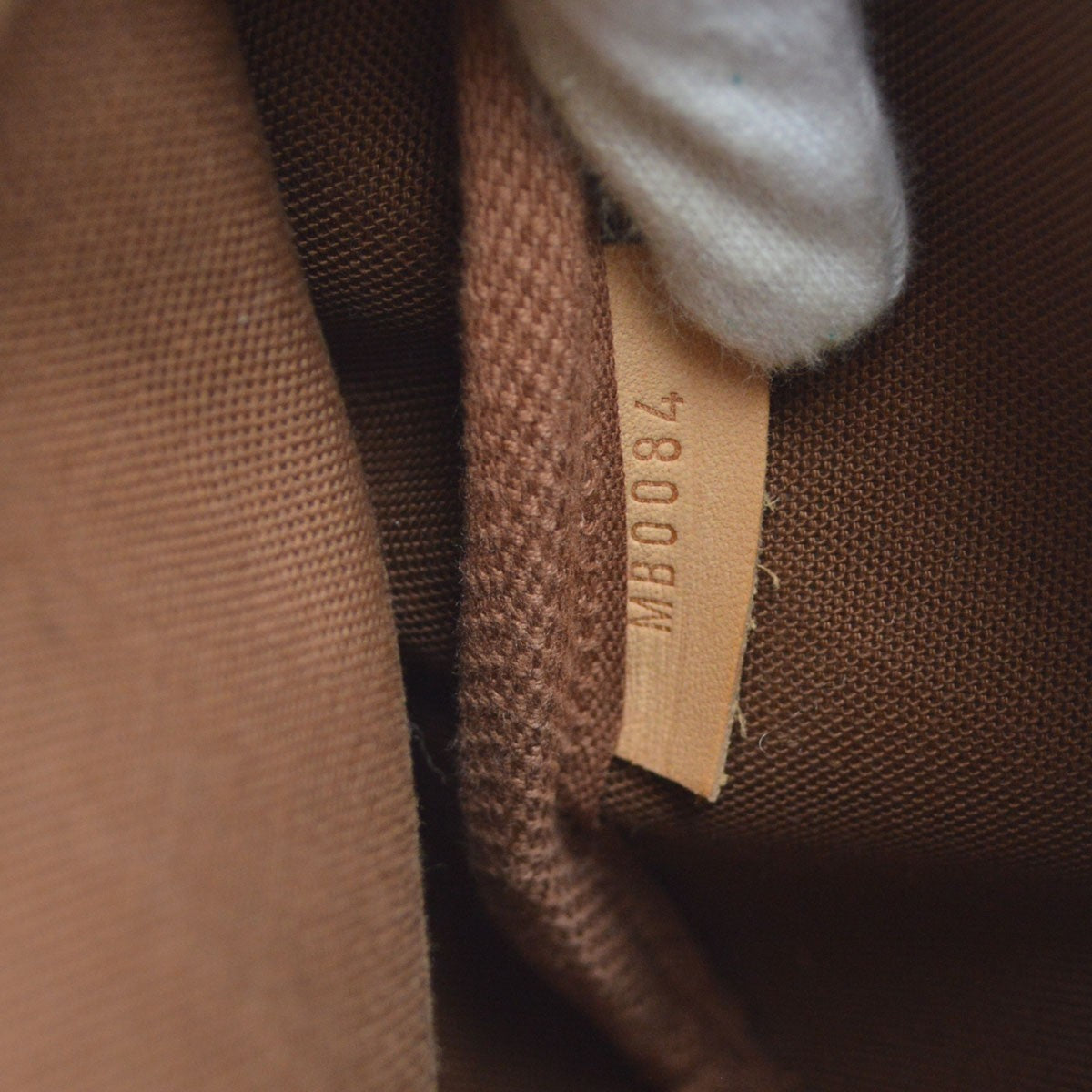 Louis Vuitton Saumur Monogram Canvas, Brown, Canvas, Handbag