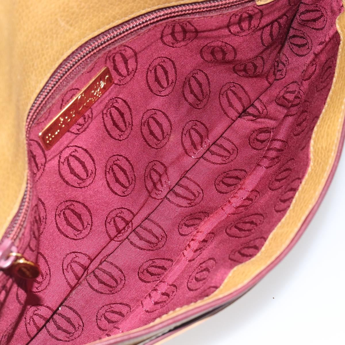 Cartier Must de Cartier Clutch Leather, Beige, Leather, Clutch