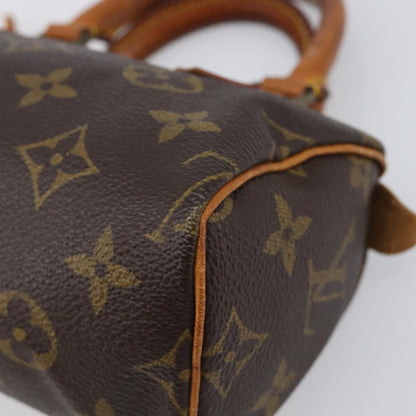 Louis Vuitton Speedy Mini HL Monogram Canvas, Brown, Canvas, Handbag