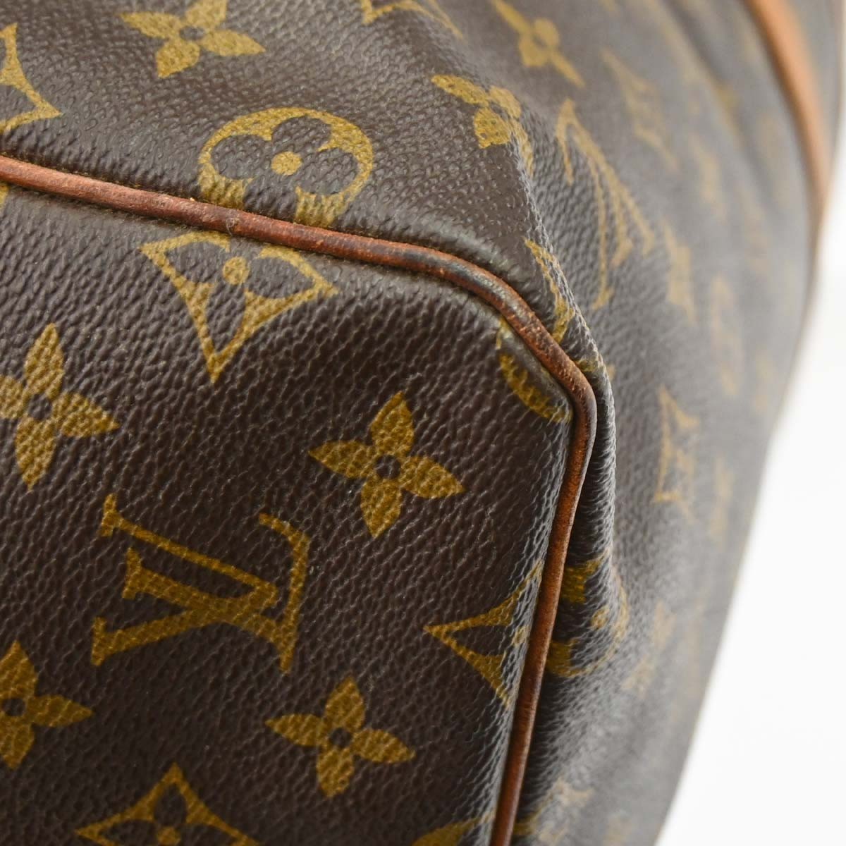 Louis Vuitton Keepall Monogram Canvas, Brown, Canvas, Travel Bag