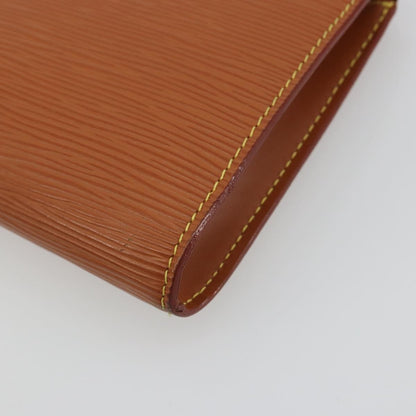 Louis Vuitton Pochette Accessoires Epi, Brown, Leather, Clutch