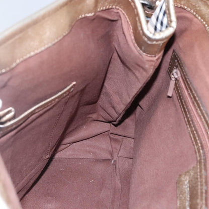 Burberry Nova Check Tote Canvas and Leather, Beige, Canvas, Tote Bag