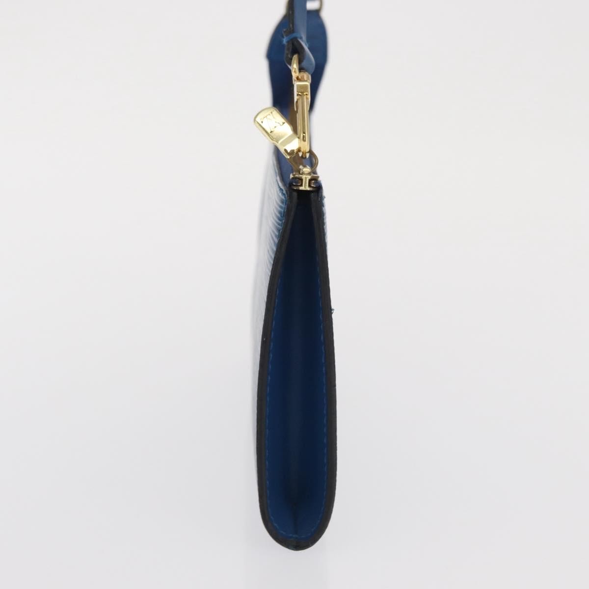 Louis Vuitton Pochette Accessoires Epi Leather, Blue, Leather, Clutch