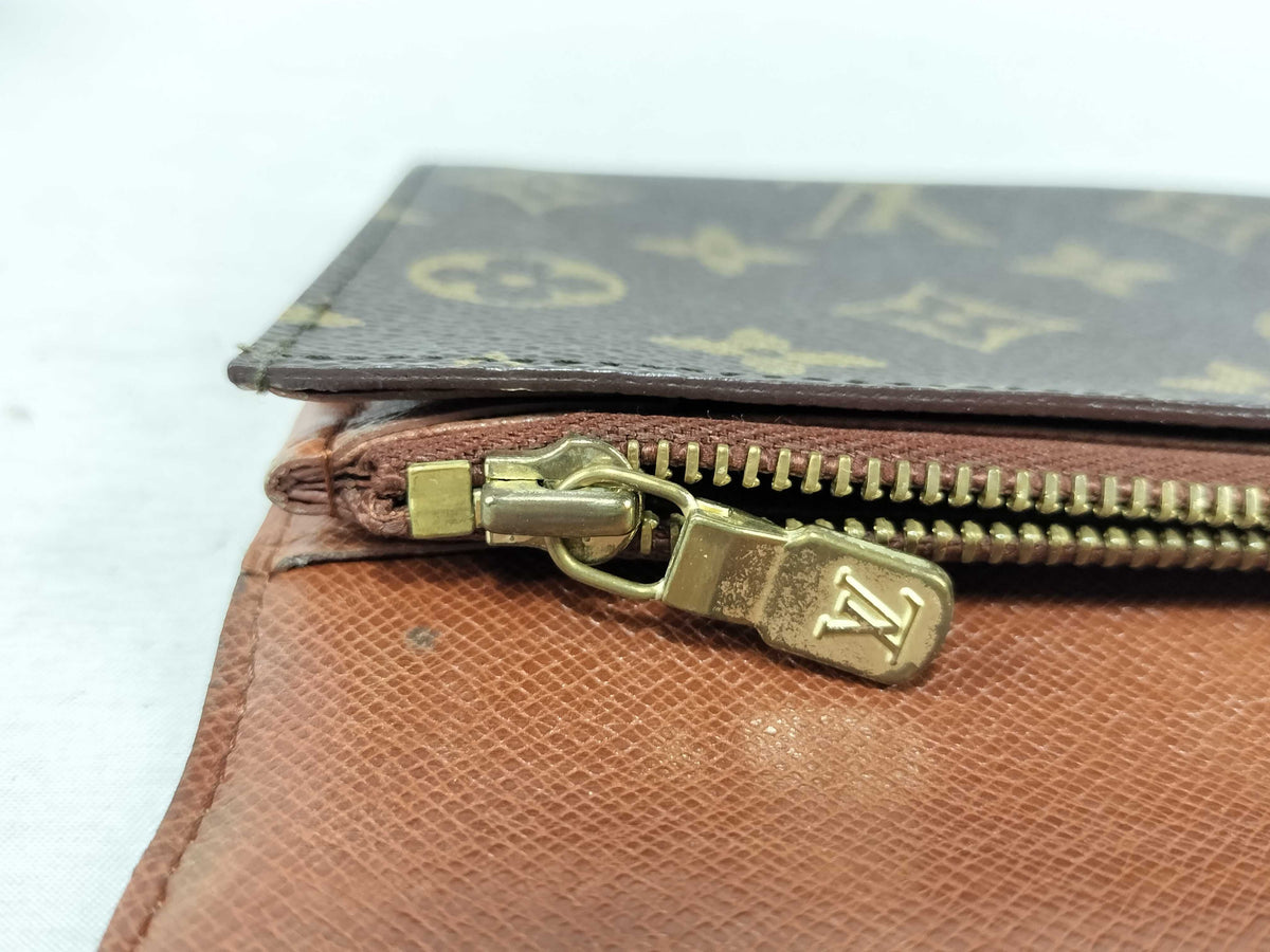 Louis Vuitton Porte Tresor International Monogram Canvas, Brown, Canvas, Wallet
