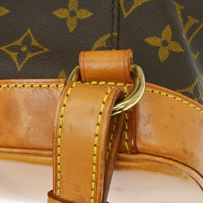 Louis Vuitton Vintage Montsouris Monogram Canvas, Brown, Canvas, Backpack