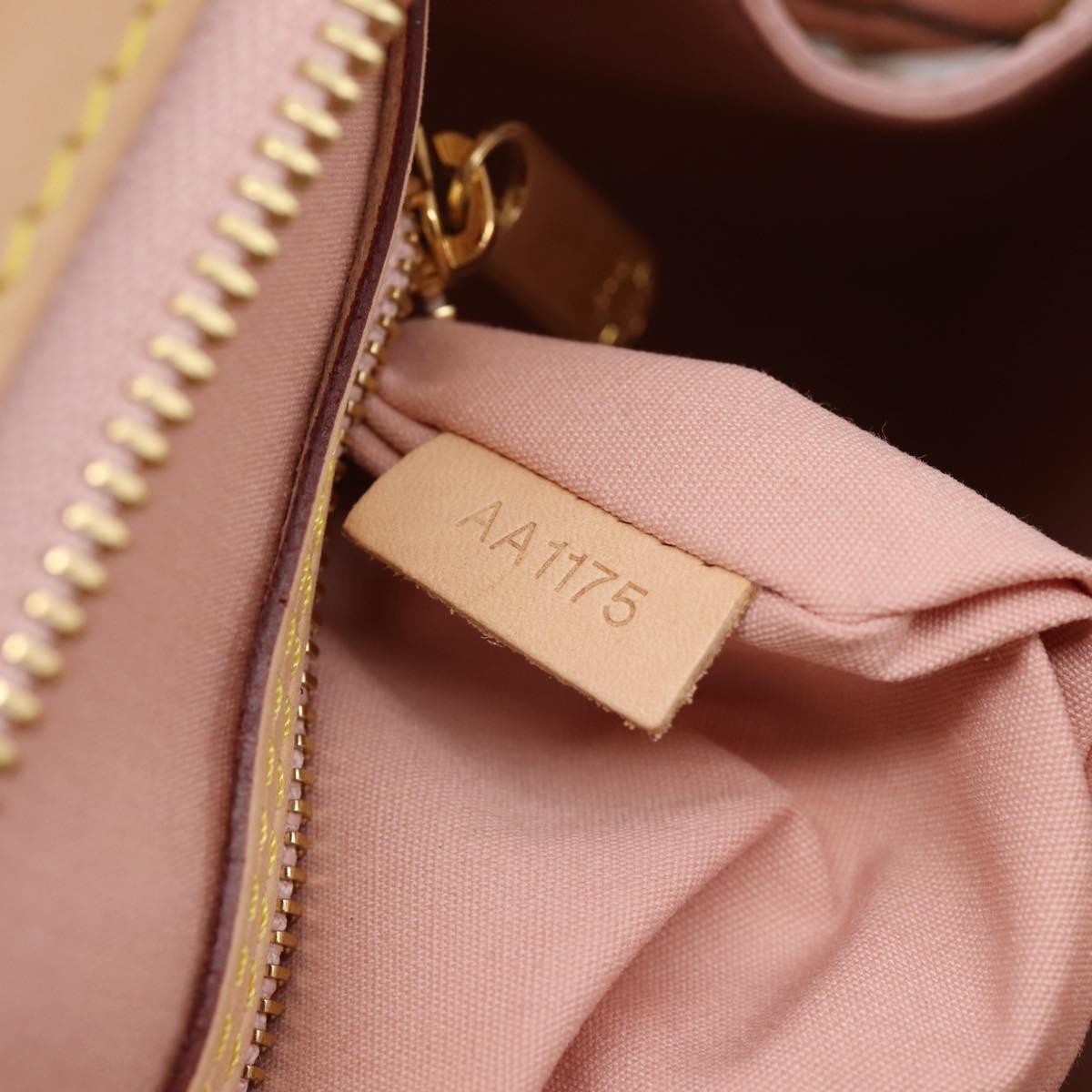 Louis Vuitton Blair Monogram Vernis, Pink, Patent Leather, Handbag