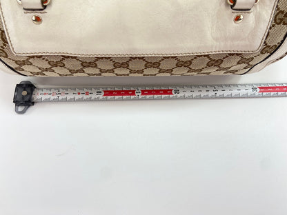 Gucci Trophy Boston GG Canvas, Beige, Canvas, Handbag