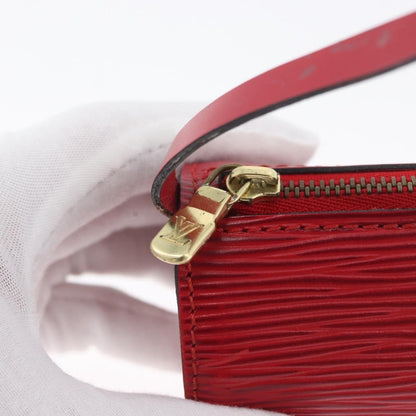 Louis Vuitton Soufflot Pochette Epi Leather, Red, Leather, Clutch