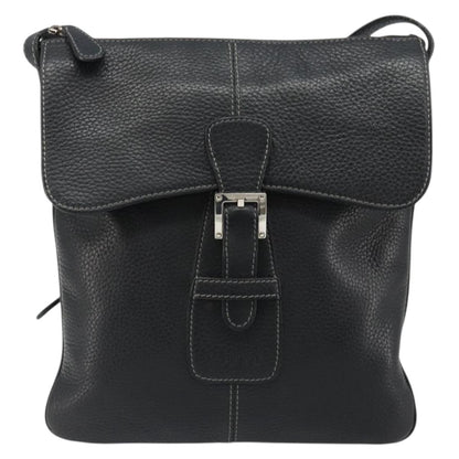 Loewe Vintage Leather, Black, Leather, Shoulder Bag