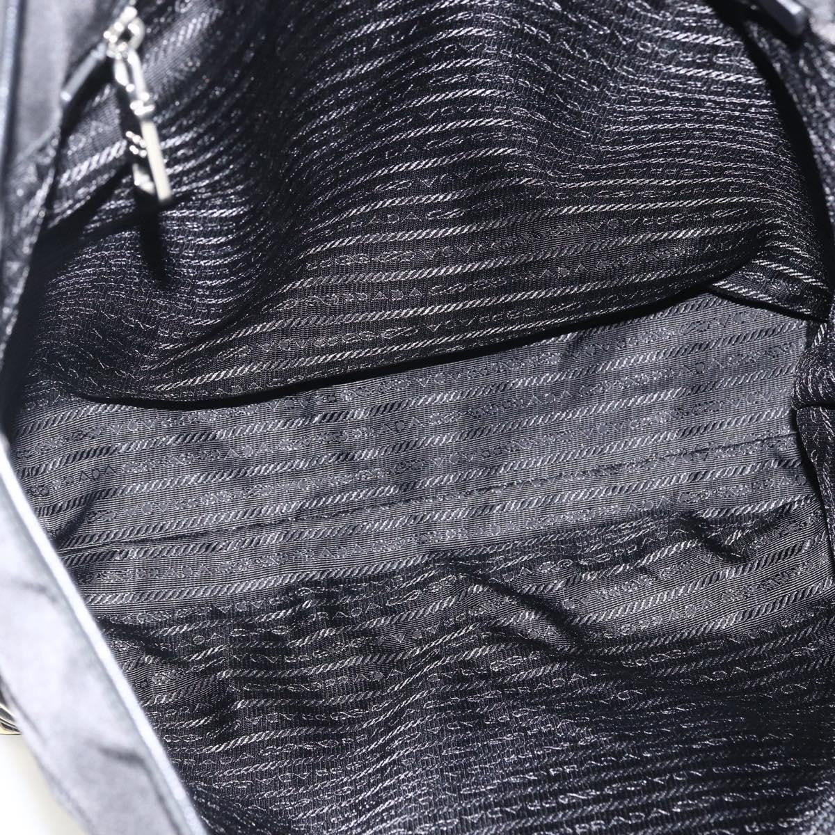 Prada Zip Tote Tessuto, Black, Nylon, Tote Bag