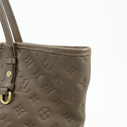 Louis Vuitton Citadine Monogram Empreinte Leather, Brown, Leather, Handbag
