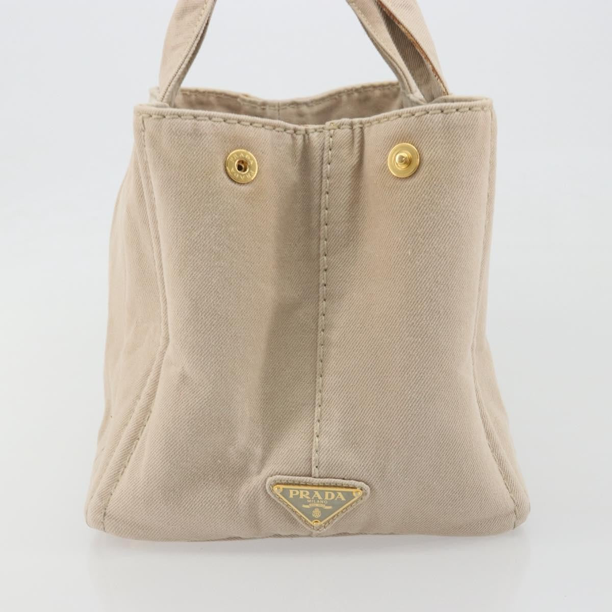 Prada Canapa Canvas, Beige, Canvas, Tote Bag