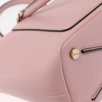 Valentino Garavani Demilune Flap Satchel Leather, Pink, Leather, Handbag