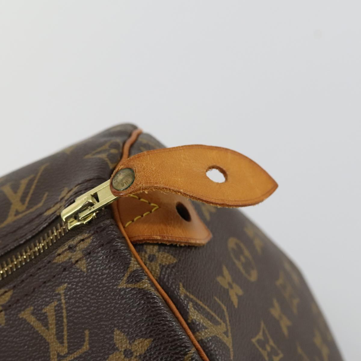 Louis Vuitton Speedy Bandouliere Bag Monogram Canvas, BROWN, CANVAS, Handbag