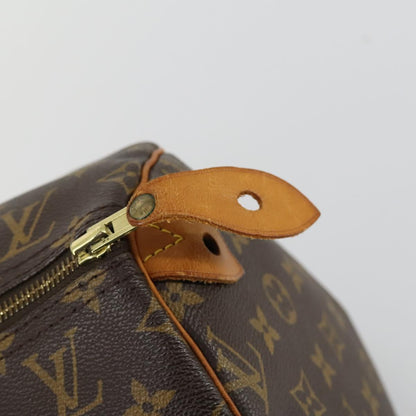 Louis Vuitton Speedy Bandouliere Bag Monogram Canvas, BROWN, CANVAS, Handbag