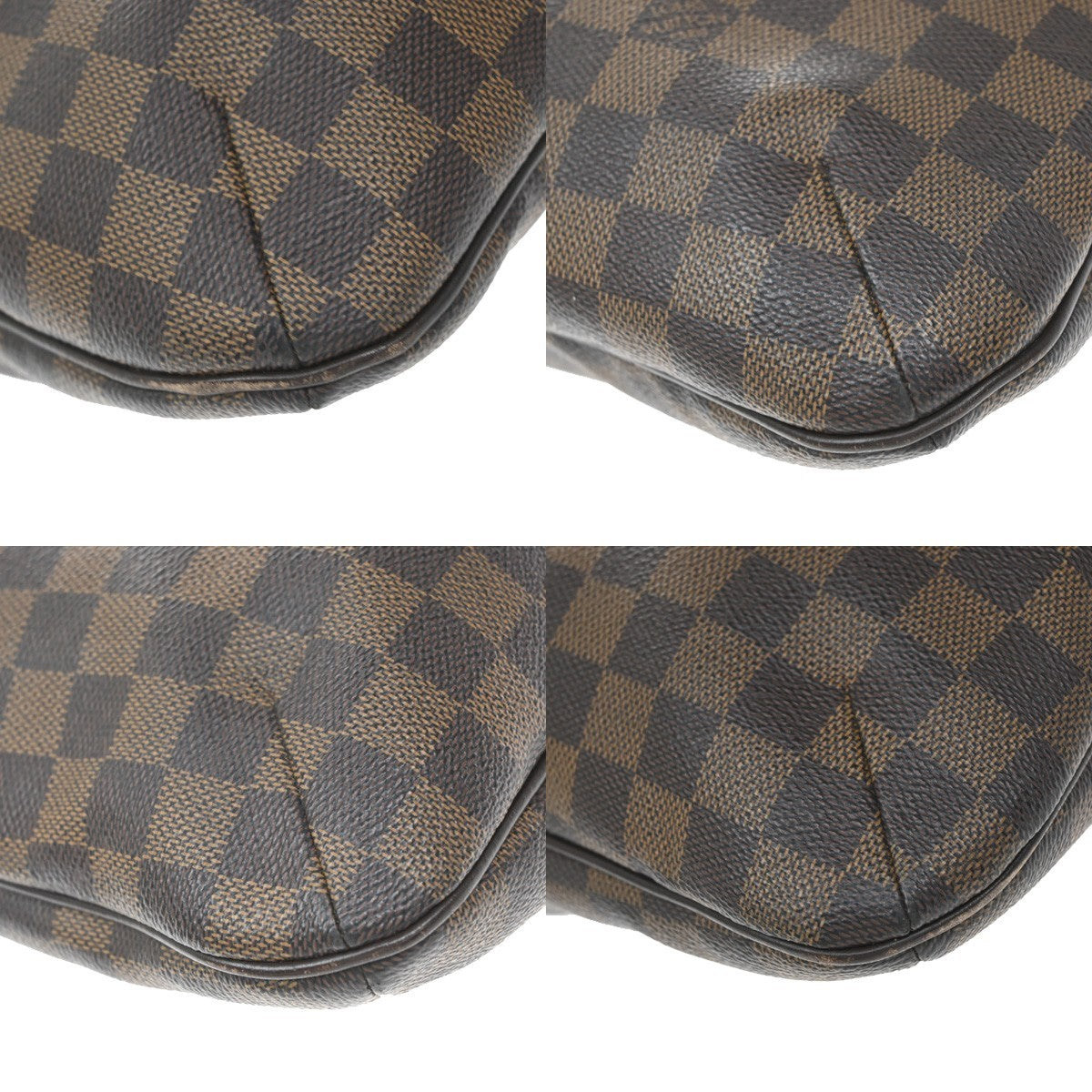 Louis Vuitton Bloomsbury Damier, Brown, Canvas, Shoulder Bag