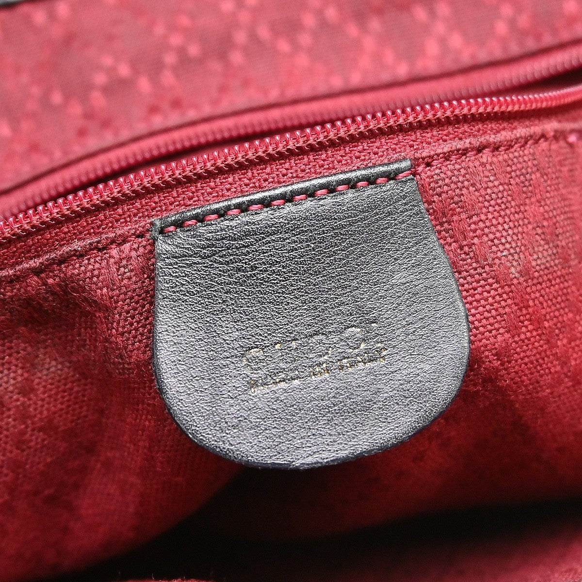 Gucci Backpack Leather, Black, Leather, Backpack