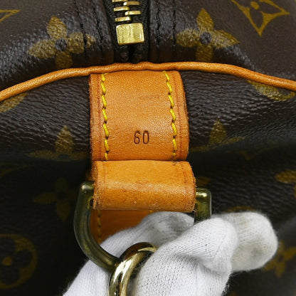 Louis Vuitton Keepall Bandouliere Monogram Canvas, Brown, Canvas, Travel Bag