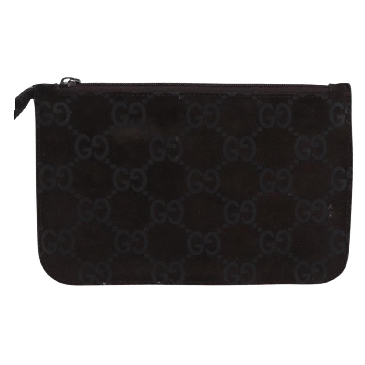 Gucci Vintage Hobo GG Suede, Multicolour, Suede, Shoulder Bag