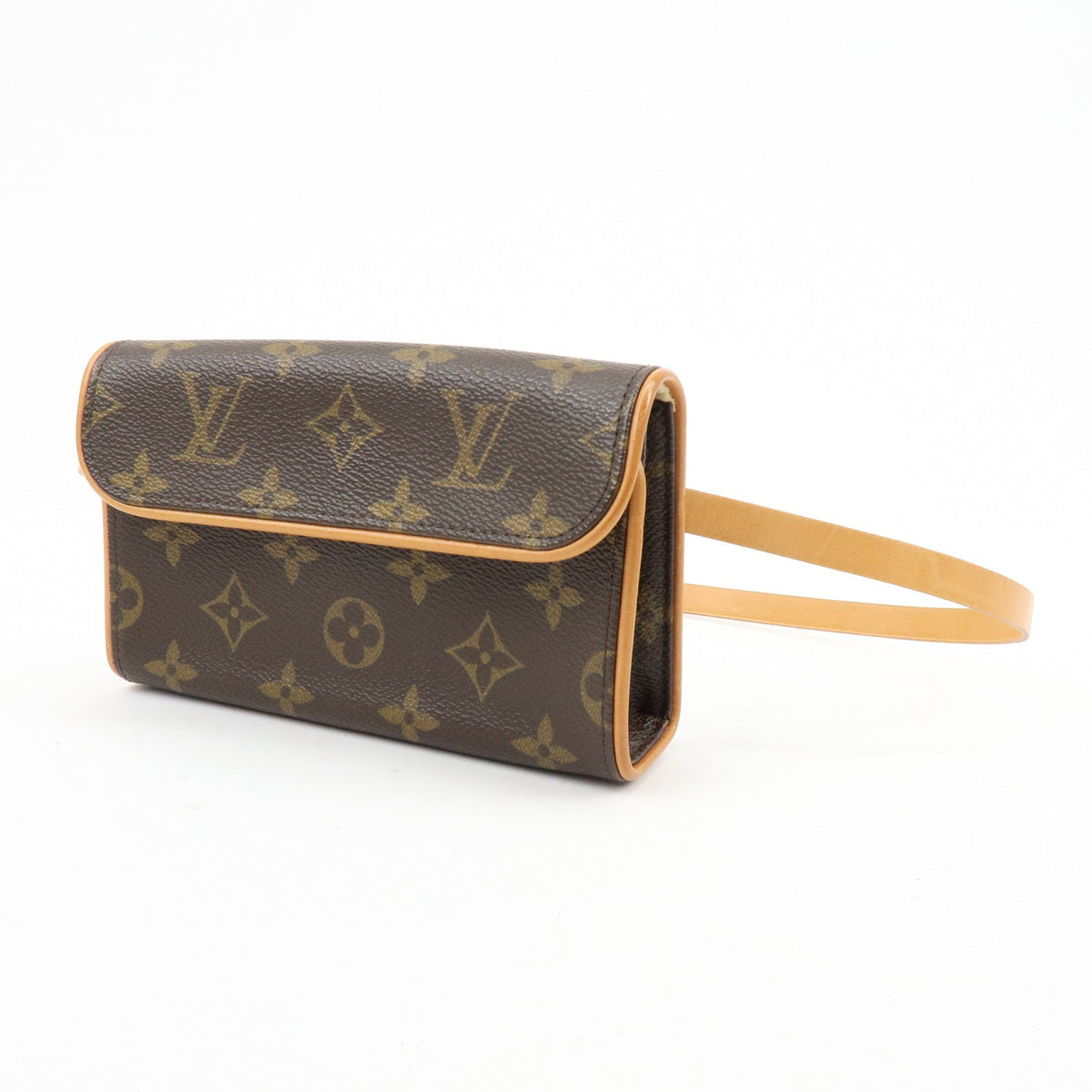 Louis Vuitton Florentine Waist Monogram Canvas, Brown, Canvas, Handbag