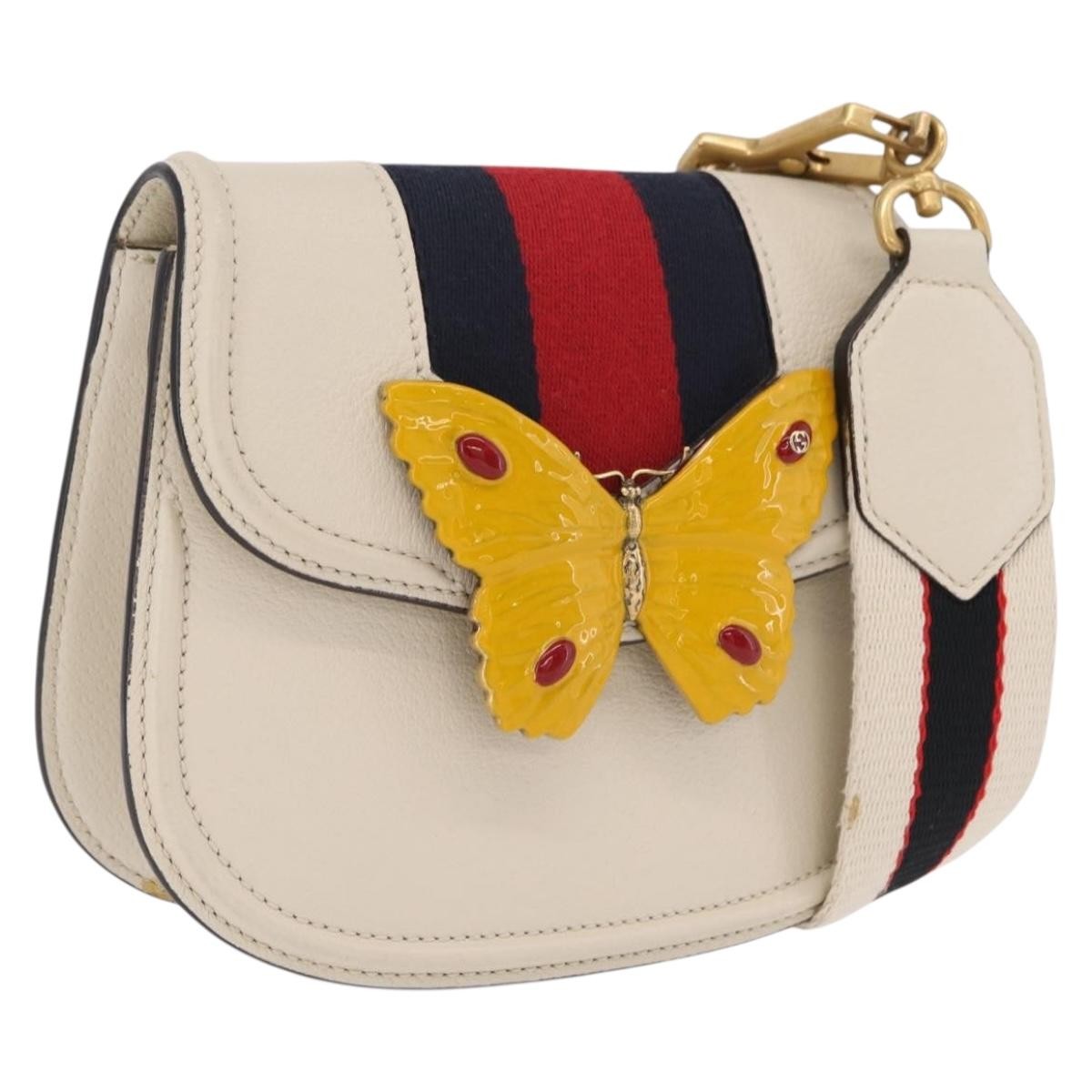 Gucci Totem Leather, Beige, Leather, Shoulder Bag