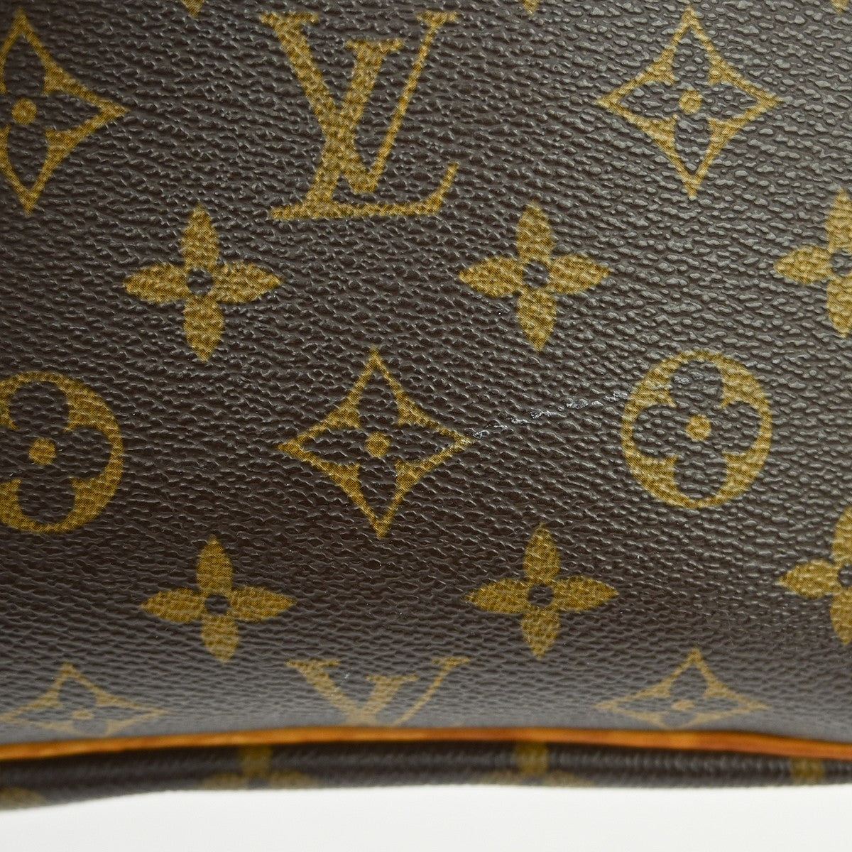 Louis Vuitton Reporter Monogram, Brown, Canvas, Shoulder Bag