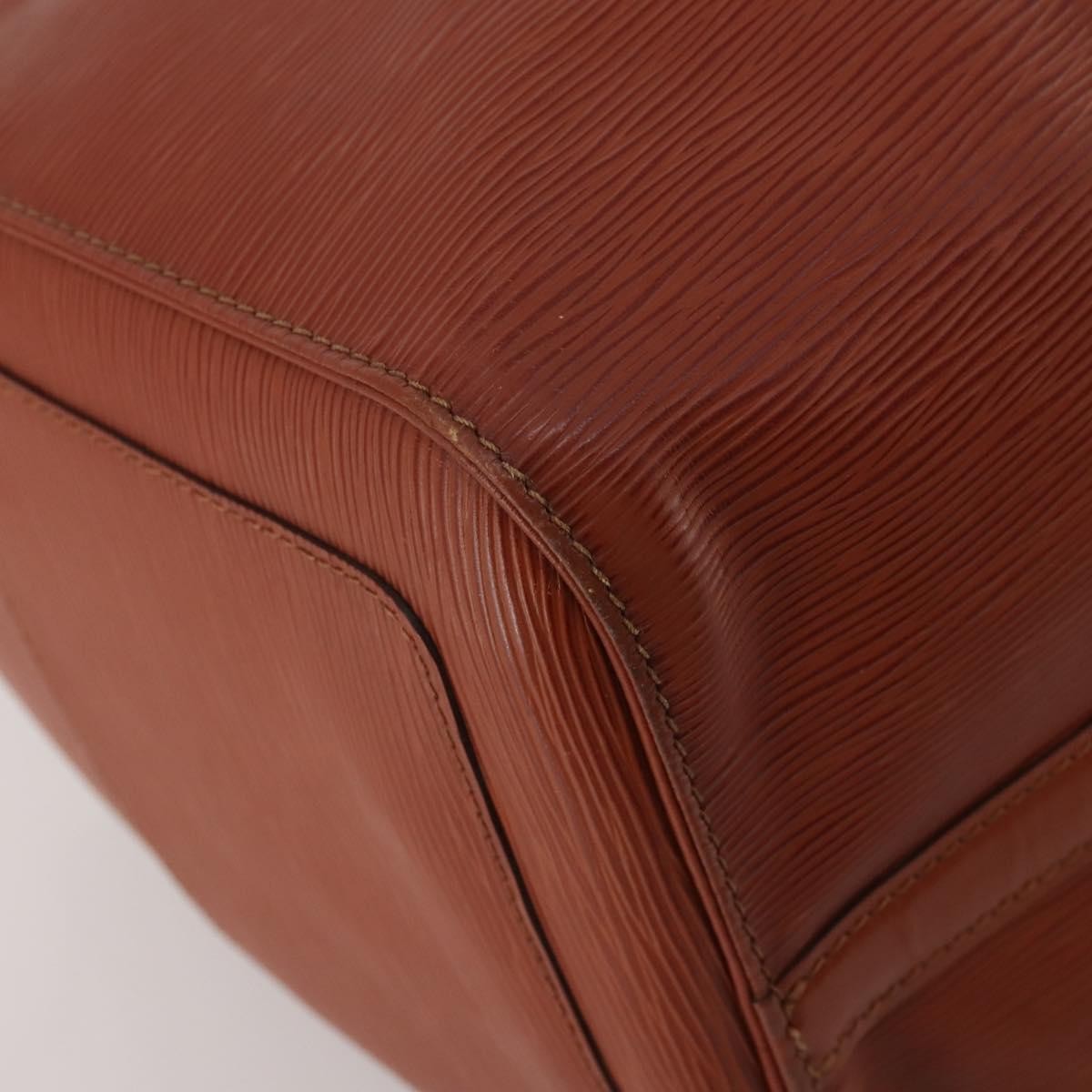 Louis Vuitton Keepall Bag Epi Leather, Brown, Leather, Travel Bag