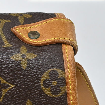 Louis Vuitton Saumur Monogram Canvas, Brown, Canvas, Shoulder Bag