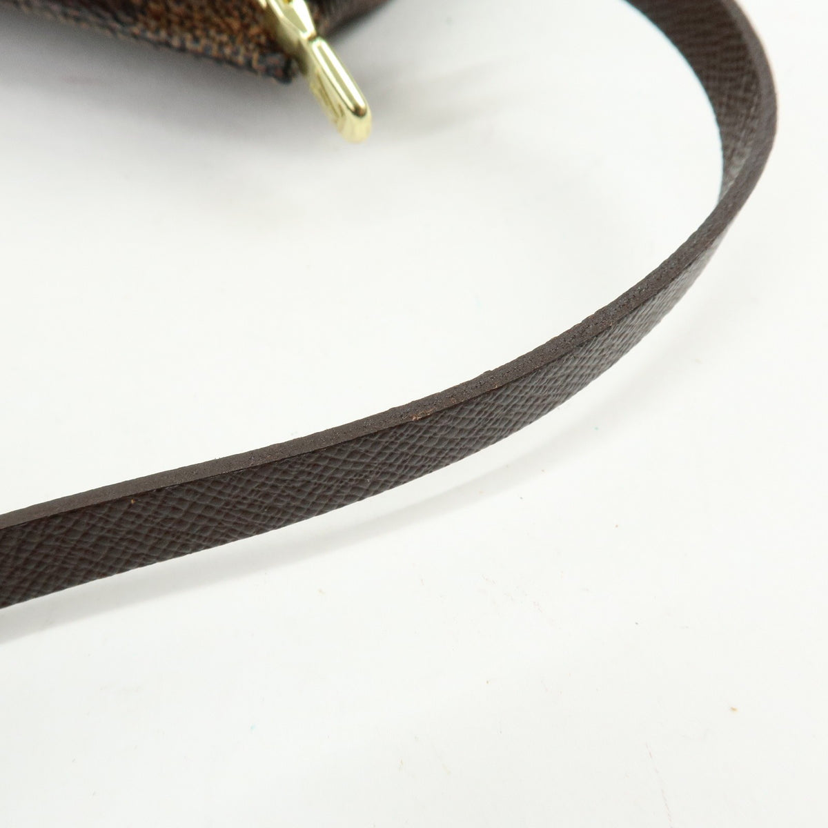 Louis Vuitton Trousse Make Up Damier, Brown, Canvas, Clutch
