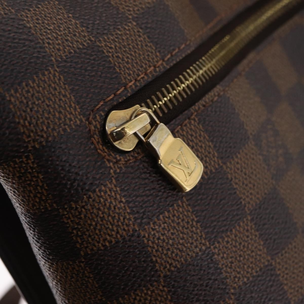 Louis Vuitton Brooklyn Damier, Brown, Canvas, Shoulder Bag