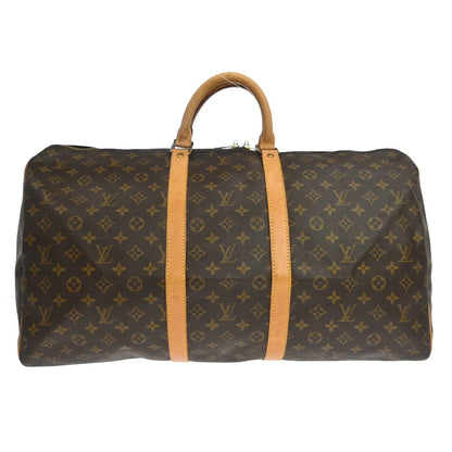 Louis Vuitton Keepall Monogram Canvas, Brown, Canvas, Travel Bag