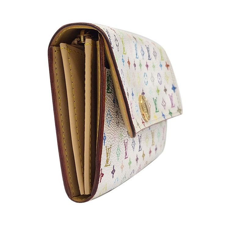Louis Vuitton Long Murakami Monogramme Multicolor, Multicolour, Canvas, Wallet