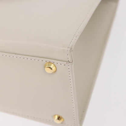 Saint Laurent Vintage handbag Leather, White, Leather, Handbag