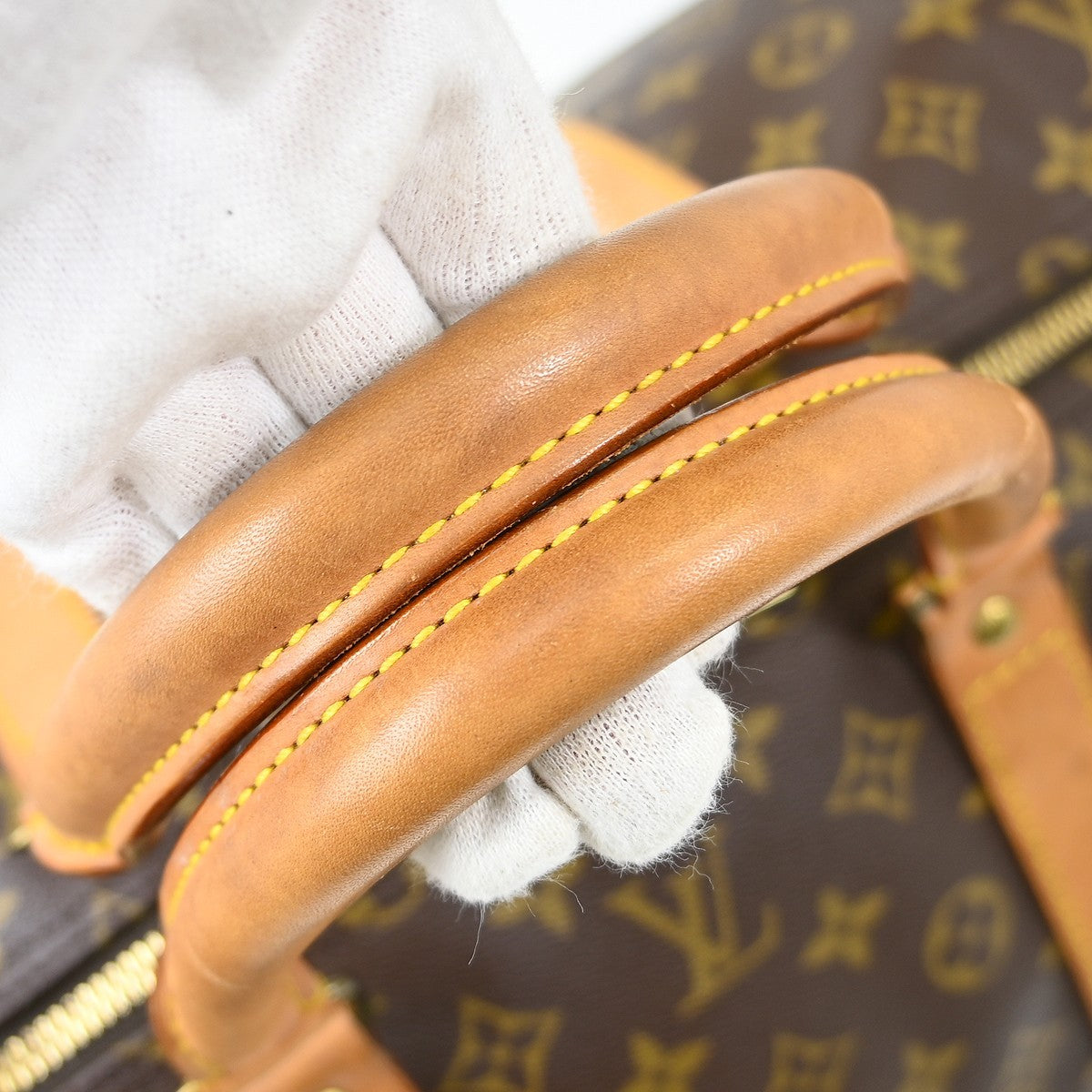 Louis Vuitton Keepall Monogram Canvas, Brown, Canvas, Travel Bag