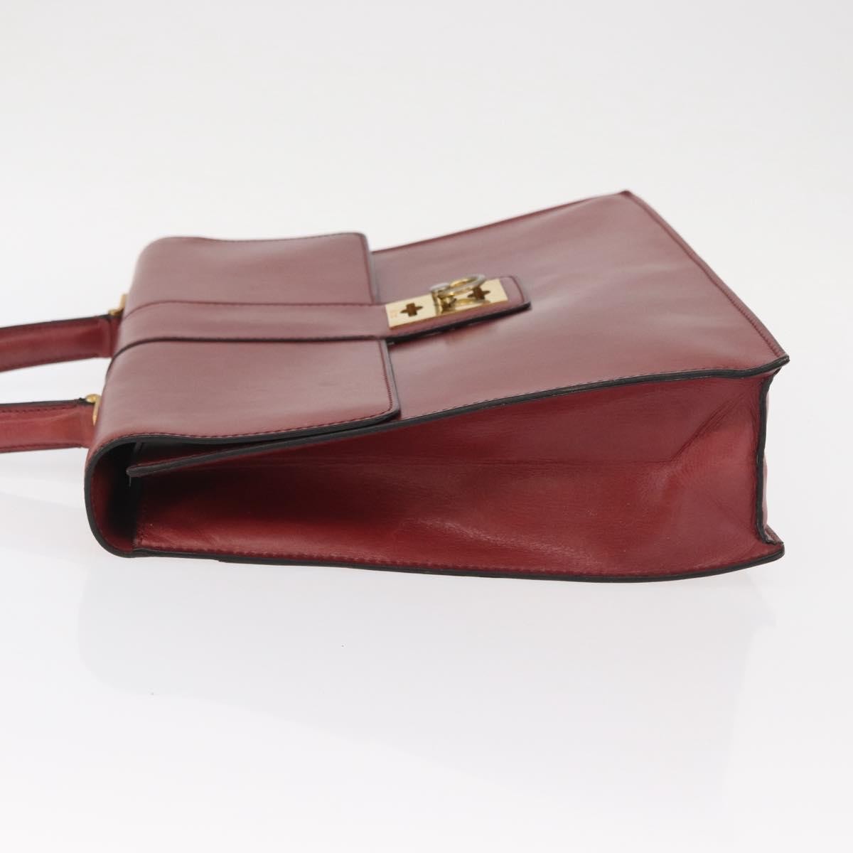 Celine Handbag Leather, Red, Leather, Handbag